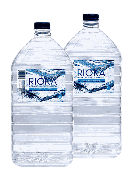 Pack 2 garrafas agua do mar isotonica